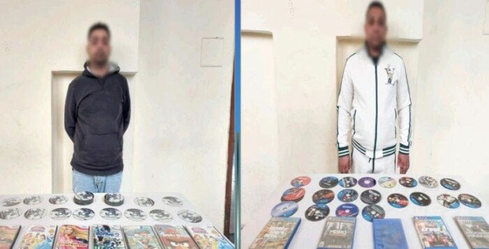 تعدي على الملكية الفكرية.. ضبط المتهمين ببيع أسطوانات الألعاب الإلكترونية بالقاهرة 1 elaosboa42371