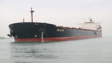 138 ألف طن في 3 أيام ونصف.. معدل تفريغ قياسي لميناء دمياط لحمولة السفينة ZHI DA 88 5 575282487045202601311131393139