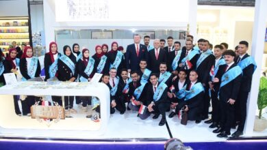 رئيس جامعة سوهاج والطلاب يشهدون فعاليات جناح هيئة الرقابة الإدارية بمعرض الكتاب 4 695421779487202601220311231123