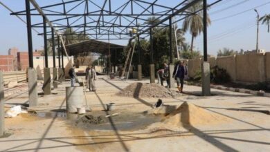 بنسبة تنفيذ تخطت 85%.. موقف ديرمواس الجديد يستعد لاستقبال الركاب في رمضان – الأسبوع 5 elaosboa07956