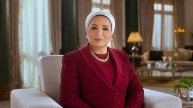 السيدة انتصار السيسي تهنئ الشعب المصري والإخوة الأقباط بعيد الميلاد المجيد 5 elaosboa10893