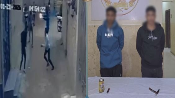 ضبط المتهمين بضرب آخر وإضرام النيران به في الشرقية – الأسبوع 1 elaosboa16340