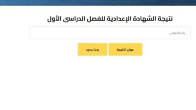ظهرت الآن بنسبة نجاح 87.27%.. رابط نتيجة الشهادة الإعدادية 2026 في الغربية – الأسبوع 8 elaosboa20843 1