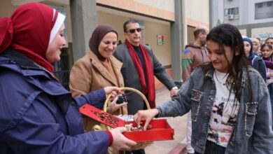 «تعليم القاهرة» تختتم امتحانات الشهادة الإعدادية 2026 بتوزيع مطويات صغيرة على الطلاب 5 elaosboa27309