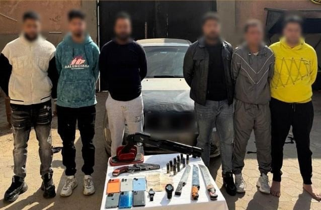 ضبط 6 أشخاص لسرقتهم محتويات إحدى مراكز العلاج الطبيعي بالإكراه في القاهرة 1 elaosboa34569