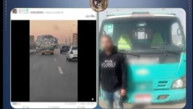 «الداخلية» تضبط قائد سيارة نصف نقل عرّض حياة المواطنين للخطر بالسلام – الأسبوع 5 elaosboa65821