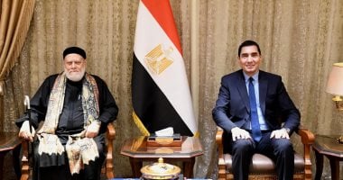 وزير الشباب والرياضة يستقبل فضيلة الإمام علي جمعة لبحث التعاون المشترك خلال الفترة المقبلة