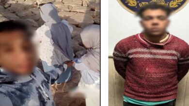 صوَّر نفسه.. القبض على شخص تحرش بفتاة أجنبية في دمياط
