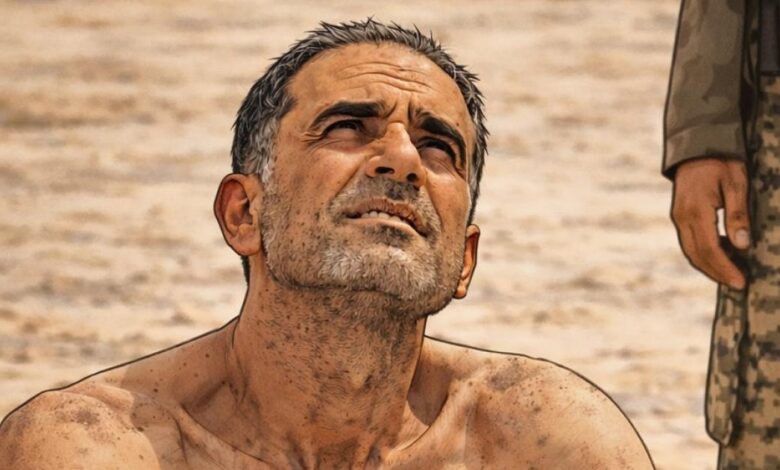 خليفة أبو شباب حين ينكّل بأدهم العكر القيادي في القسّام 1 HABEWlgXEAAA6WW 1