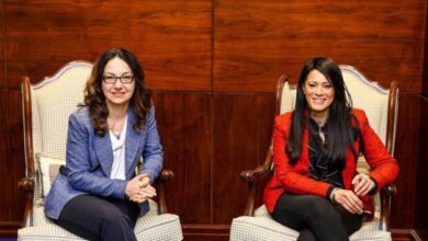 المشاط تستقبل وفد البنك الدولي لتعزيز التنمية الاقتصادية والاستثمارات المناخية 5 elaosboa08249