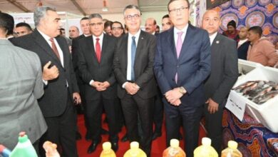 وزيرا الزراعة والتموين ومحافظ الجيزة يفتتحون معرض السلع الغذائية بمناسبة شهر رمضان 6 elaosboa18459