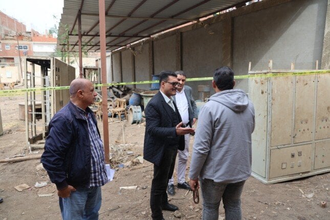 رئيس شركة مياه القليوبية يتفقد مخازن فرع مدينة طوخ – الأسبوع 1 elaosboa23071