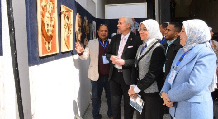 جامعة أسيوط تطلق فعاليات «ملتقى إبداع السابع» لكليات التربية النوعية – الأسبوع 1 elaosboa38907