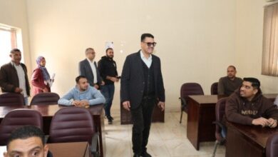 رئيس شركة مياه القليوبية يتفقد مركز التدريب ويتابع البرامج التدريبية للعاملين 5 elaosboa53678