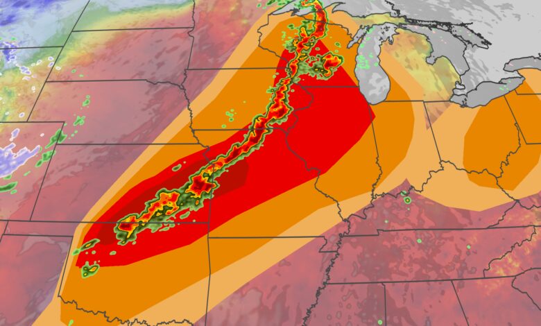 Severe Weather Risk (Tornadoes & Flooding) Hits Friday Plains–Midwest