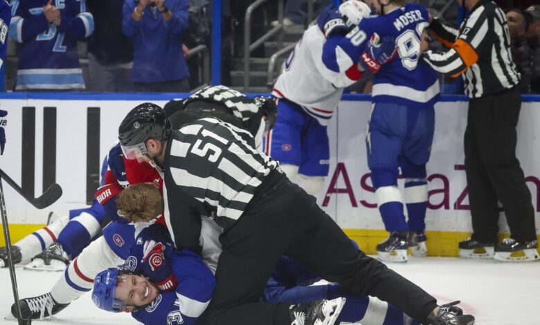 Canadiens vs Lightning: Todd calls out “bush-league” tactics