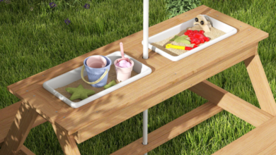 Kids’ garden picnic table cheaper than Amazon—order now for the bank holiday