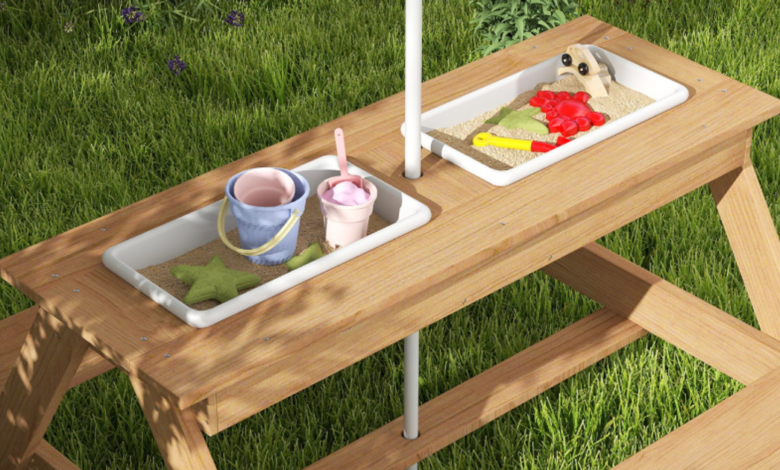 Kids’ garden picnic table cheaper than Amazon—order now for the bank holiday