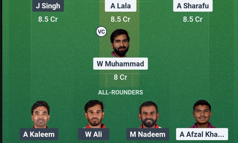 UAE vs OMN Dream11 Prediction: Match 99 Tips & XI