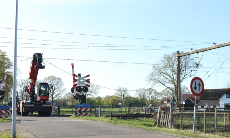 Treinverkeer plat door hoogwerker: 112-nieuws Overijssel