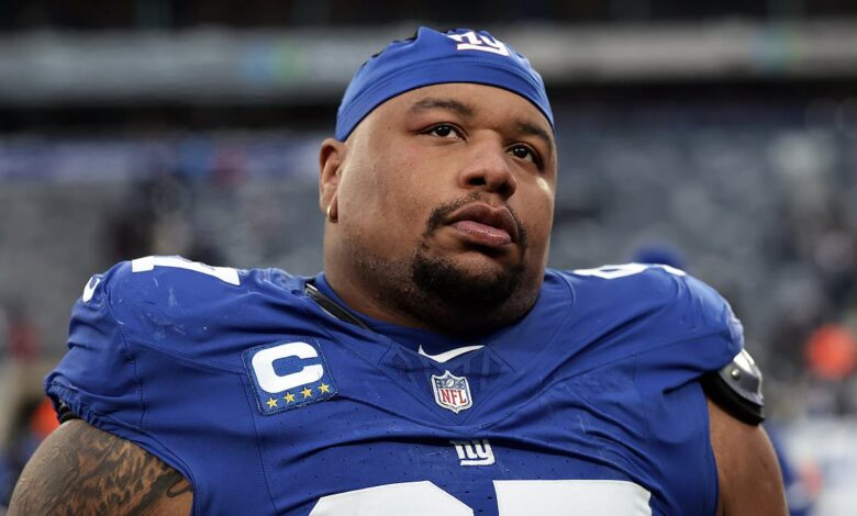 New York Giants Trade Dexter Lawrence to Bengals in Blockbuster Move
