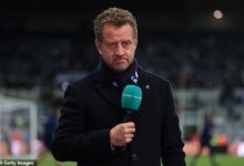 Mark Pougatch says one word must never be said live on air