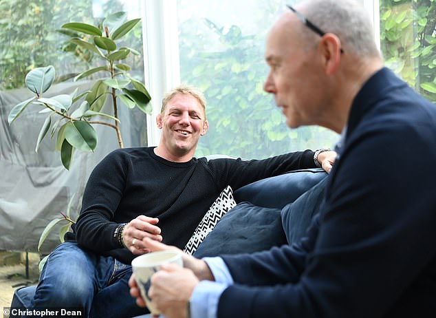 Lewis Moody and Sir Clive Woodward on MND fight