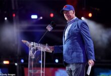 Shane Conlan struggles on NFL Draft stage as Bills pick T.J. Parker