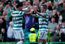 Celtic’s Maeda on fire as Johnston hails title push vs Falkirk