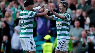 Celtic’s Maeda on fire as Johnston hails title push vs Falkirk