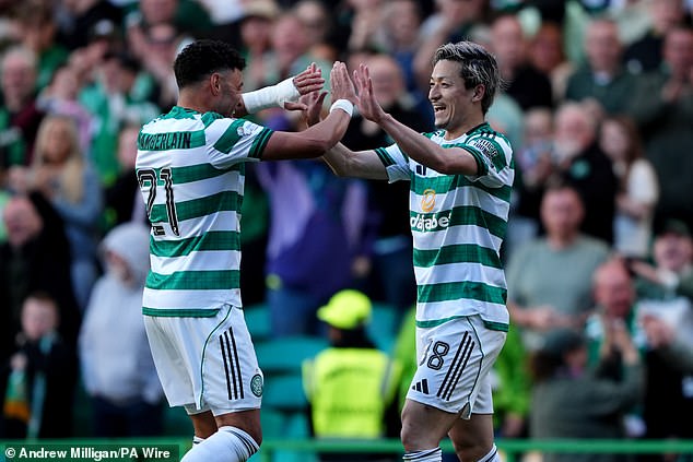 Celtic’s Maeda on fire as Johnston hails title push vs Falkirk