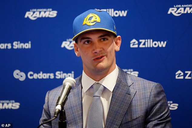 Matthew Stafford reaction revealed after Rams draft Ty Simpson