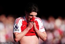 Arsenal need more from Declan Rice after he faded vs Newcastle