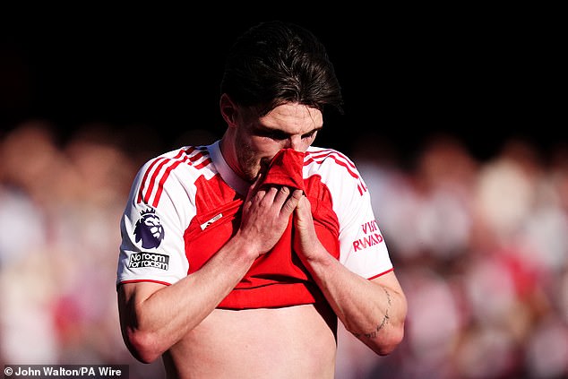 Arsenal need more from Declan Rice after he faded vs Newcastle