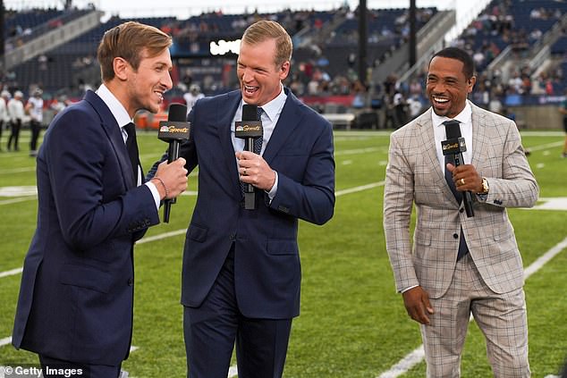 Chris Simms left NBC Sunday Night Football — and it “hurt”