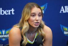 Paige Bueckers shuts down romance talk with Azzi Fudd