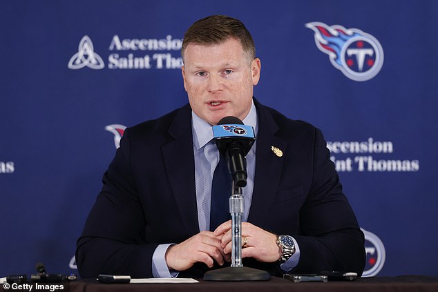 Titans executive Chad Brinker resigns after Draft