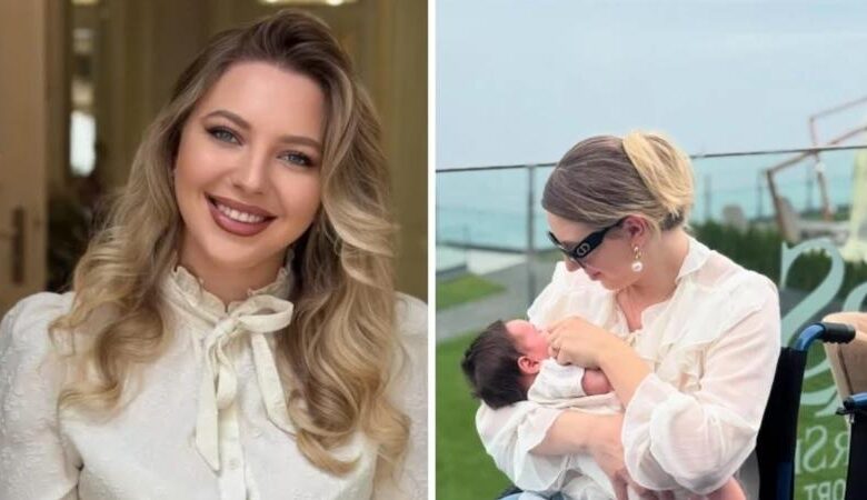 (foto) Primii pași: Marcela Paladi și fiul ei, imaginea care a cucerit internetul