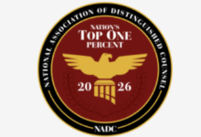 Brian D Chase Named 2026 Top One Percent Personal Injury Lawyer