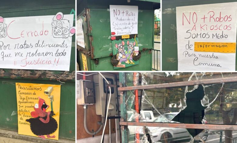 Robo en quiosco de Los Ángeles: comerciante exige seguridad