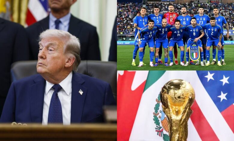 Trump desconoce propuesta para que Italia sustituya a Irán en el Mundial