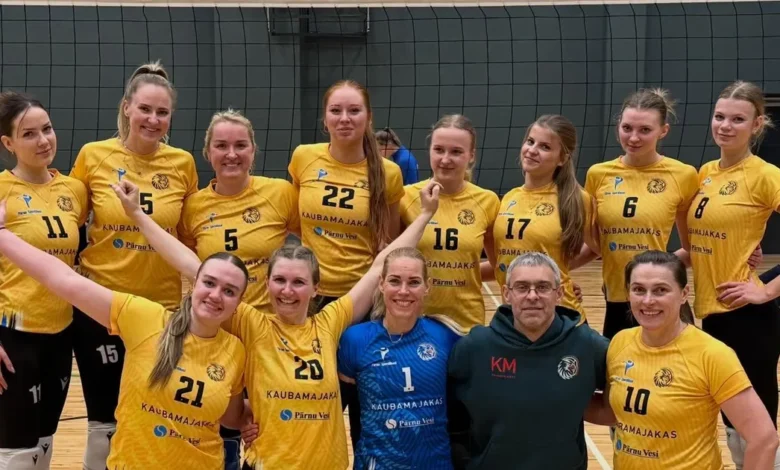 Kuldne päev Pärnu võrkpallis: naiskond krooniti esiliiga tšempioniks