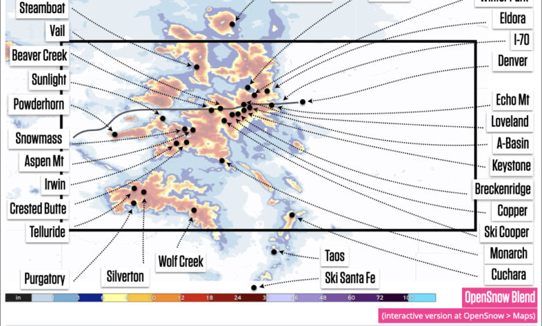 Colorado mountains: 2 snowstorms to end April—what it means for Summit County ski resorts