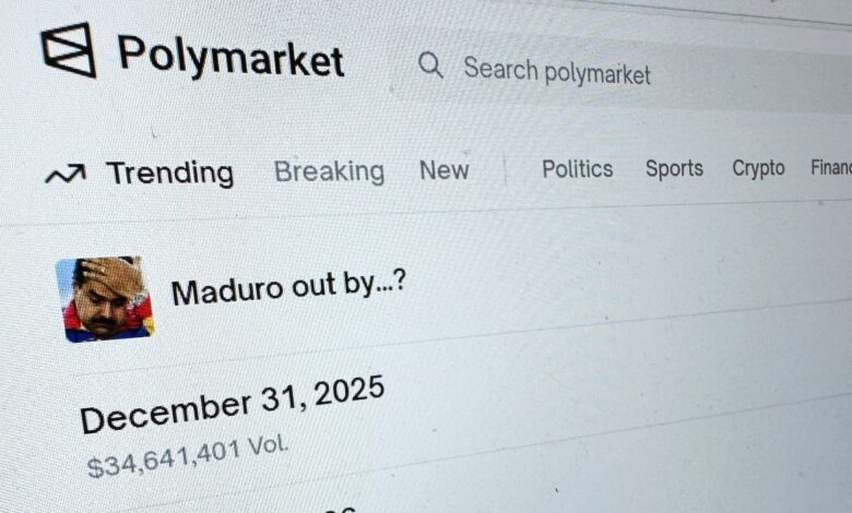 U.S. soldier charged over Polymarket Maduro bet