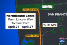 San Francisco 19th Avenue closures: What to expect this weekend