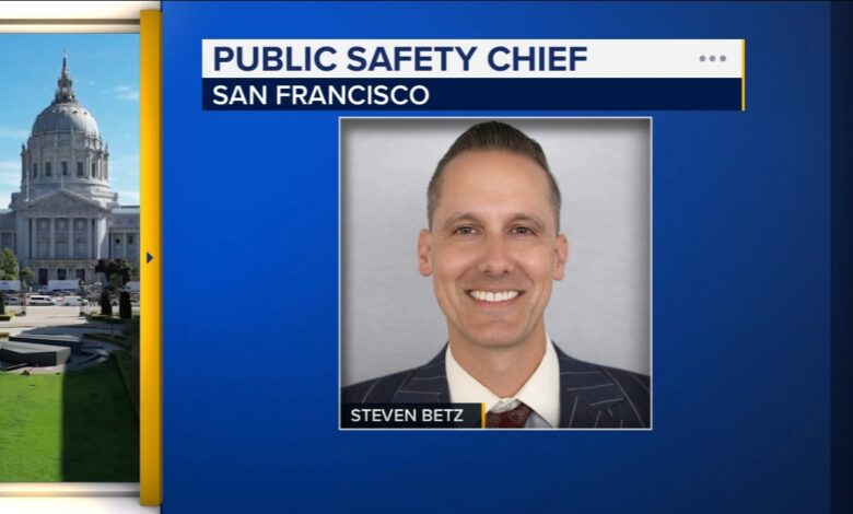 SF Mayor Names Steven Betz Public Safety Chief