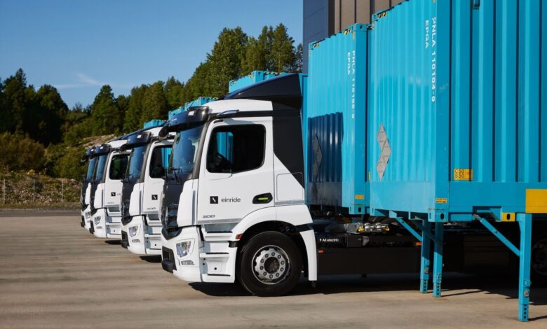 Amazon backs Einride with electric big rigs—here’s what it means