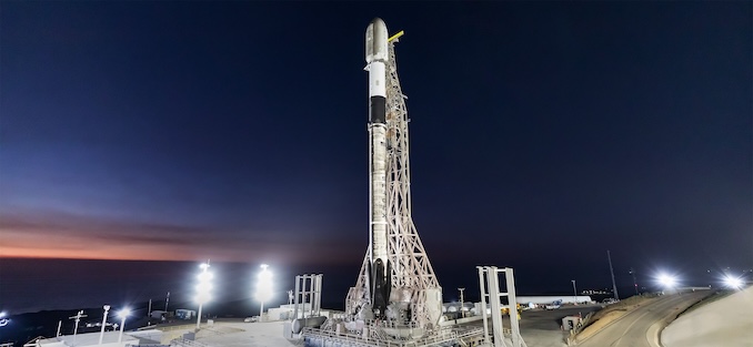 SpaceX’s Falcon 9 will launch 25 Starlink satellites from Vandenberg