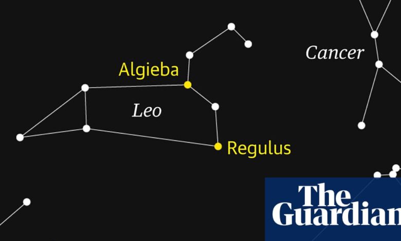 Starwatch: Leo the Lion lights up spring skies in the north