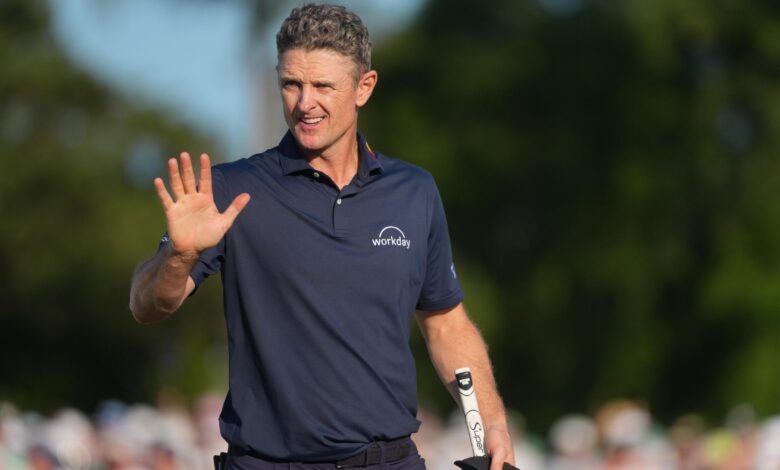 Justin Rose PGA Tour debut with McLaren Golf clubs in Miami